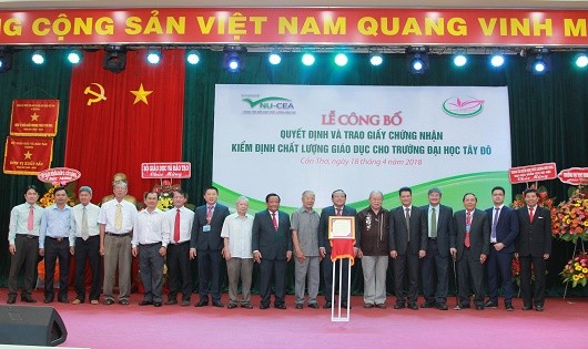 Đại học tư thục đầu tiên tại ĐBSCL đạt chuẩn chất lượng giáo dục đại học