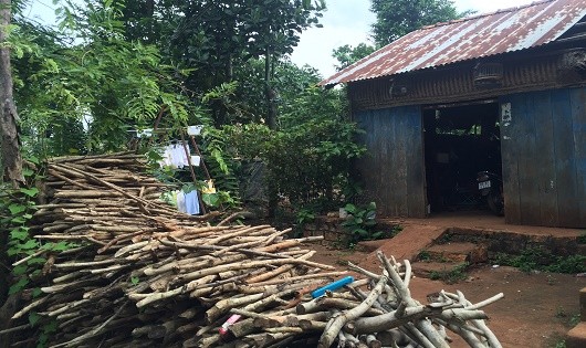 Căn nhà nơi bà Múi quàn xác con suốt bốn ngày