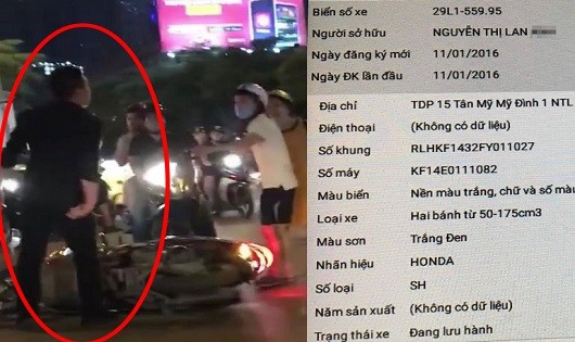 Thanh niên đi SH đánh bà bầu 8 tháng là ai?