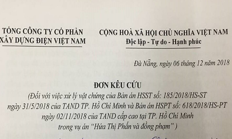 Đơn kêu cứu của VNECO.