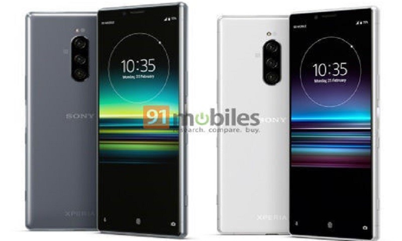 Hình ảnh rò rỉ về mẫu Xperia 1. Ảnh: 91mobile