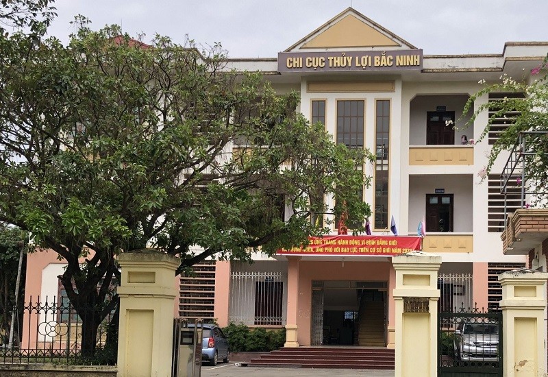 Trụ sở Chi cục Thuỷ lợi Bắc Ninh (Ảnh: Tiến Hưng)