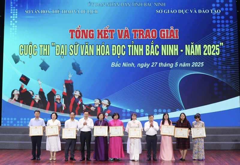 Bắc Ninh: Tổng kết Cuộc thi Đại sứ Văn hóa đọc 2025