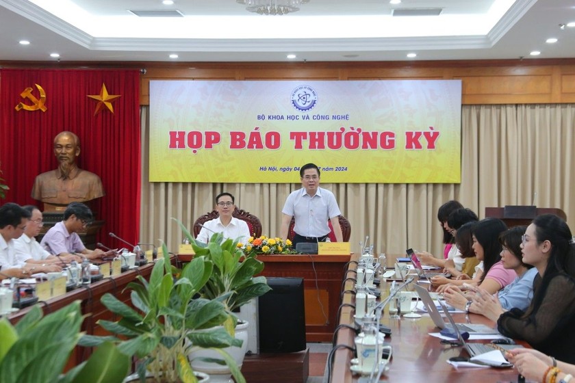 Bộ Khoa học và Công nghệ họp báo thường kỳ Quý II