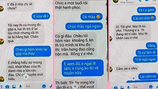 Yêu cầu giải trình về thông tin thầy giáo Thái Bình nhắn tin gạ tình nữ sinh 