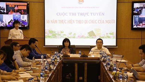 Thi trực tuyến '50 năm thực hiện theo di chúc của Người'