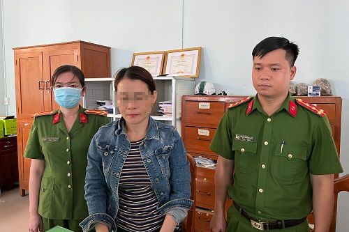 Đối tượng Lê Thị Dúng. Ảnh: CACC