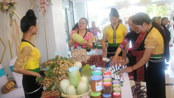 Ngày hội phụ nữ khởi nghiệp ở tỉnh Sơn La.