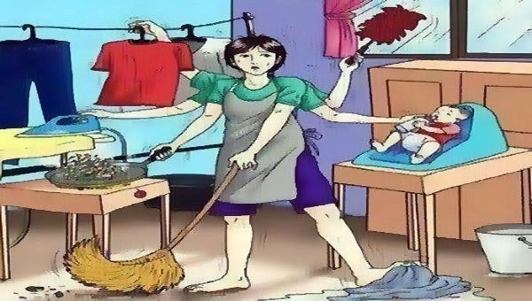 Phụ nữ vẫn là người phải đảm nhận chính các công việc trong gia đình