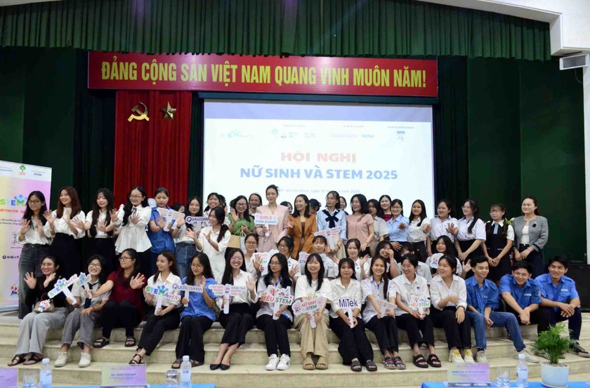 Hội nghị thu hút gần 200 nữ sinh đến từ các trường THPT, trung cấp, cao đẳng và đại học trên địa bàn TP Hồ Chí Minh. Nguồn: MSD.