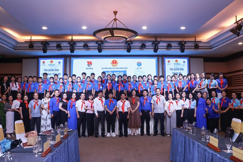 Hội nghị “Lãnh đạo Hội đồng nhân dân tỉnh Quảng Bình tiếp xúc, đối thoại với trẻ em năm 2025”. Nguồn Plan International Việt Nam. 
