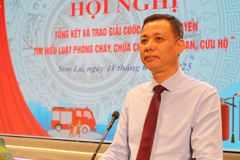 Phó chủ tịch UBND tỉnh Sơn La Nguyễn Thành Công phát biểu tại hội nghị. Phó chủ tịch UBND tỉnh Sơn La Nguyễn Thành Công phát biểu tại hội nghị.