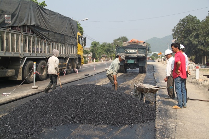 QL1 Bình Định phát sinh nhiều hư hỏng sau 2 năm thông xe