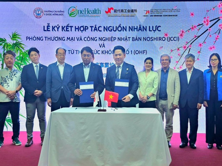  Quỹ từ thiện Sức khỏe là số 1 - OneHealth Foundation (OHF) và Phòng Thương mại và Công nghiệp Nhật Bản Noshiro (JCCI) ký kết hợp tác tăng cường về giáo dục, y tế và phát triển nguồn nhân lực.