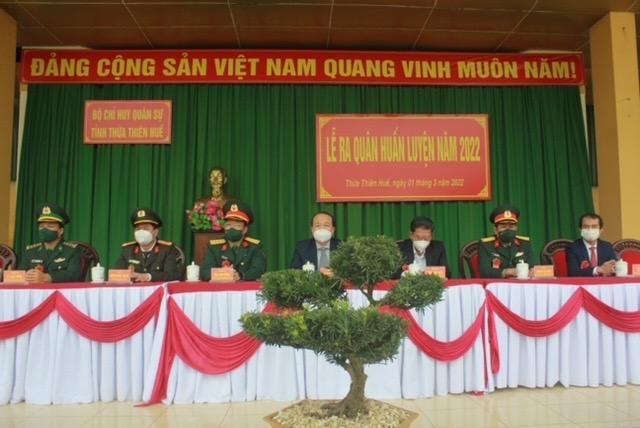 Thủ trưởng Bộ CHQS tỉnh quán triệt mệnh lệnh huấn luyện năm 2022.