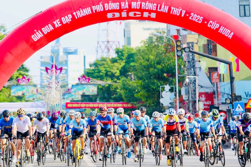 Giải đua Xe đạp TP Đông Hà mở rộng lần thứ V năm 2025 – Cúp Huda.