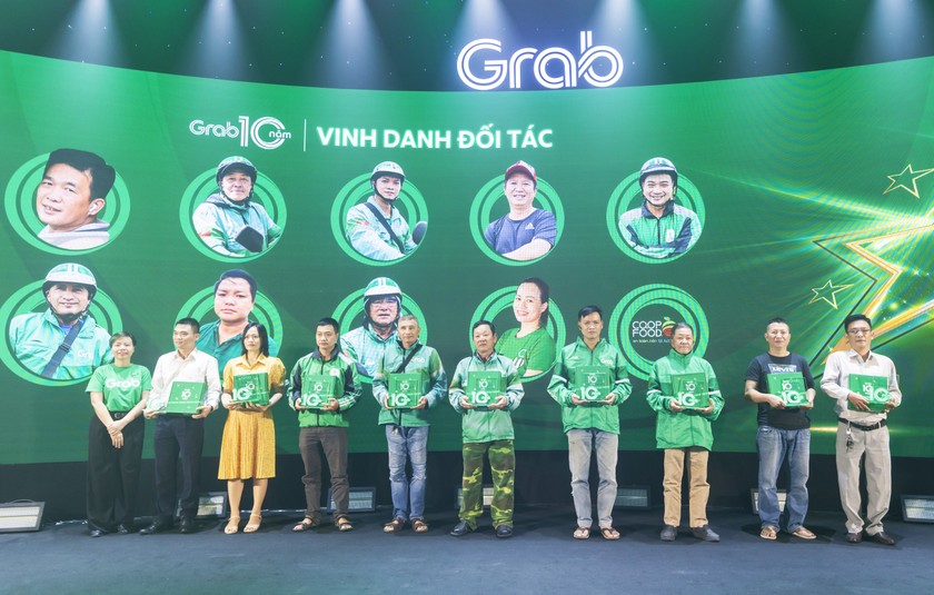 Grab vinh danh các đối tác đầu tiên.