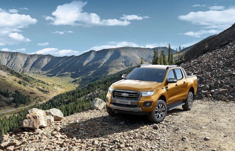 Chiếc Ford Ranger của Công ty Ford Việt Nam