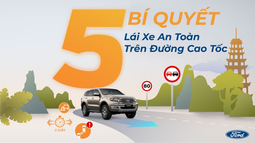 5 Bí quyết lái xe an toàn trên cao tốc mà các tài xế cần biết