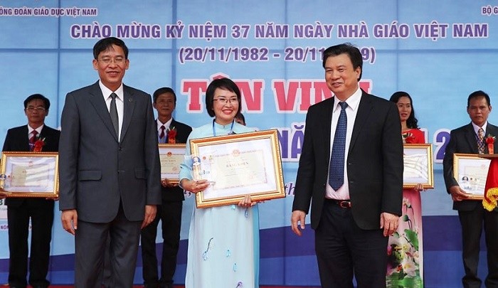 Vinh danh các nhà giáo tiêu biểu trên toàn quốc năm 2019