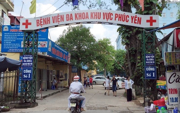 Dỡ bỏ cách y Bệnh viện đa khoa Phúc Yên 