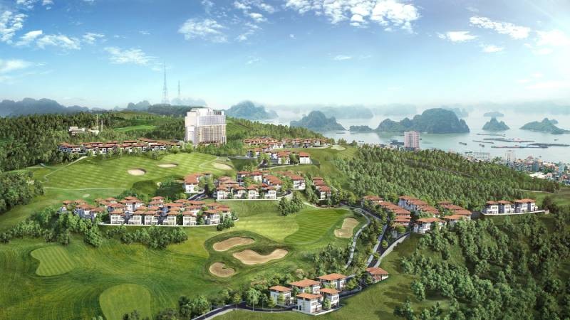 Biệt thự đồi view toàn cảnh vịnh Hạ Long tại FLC Grand Villa Halong