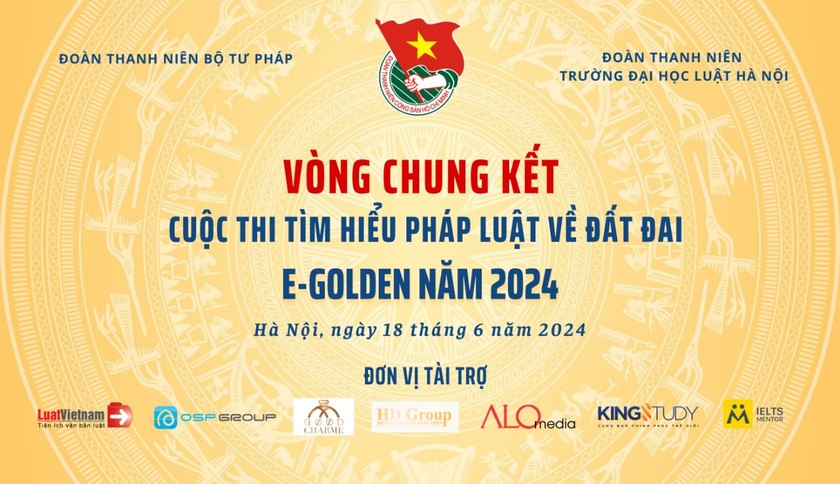 04 Đội thi xuất sắc giành vé vào vòng chung kết Cuộc thi “Tìm hiểu pháp luật về Đất đai" E-golden năm 2024