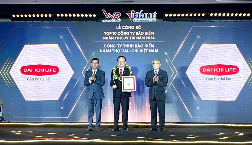 Top 50 Công ty Đại chúng uy tín và hiệu quả (VIX50) năm 2024: Vinh danhDai-ichi Life Việt Nam 