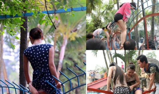 ​  Công viên Hồ Tây sẽ chấm dứt cảnh hỗn loạn trèo rào