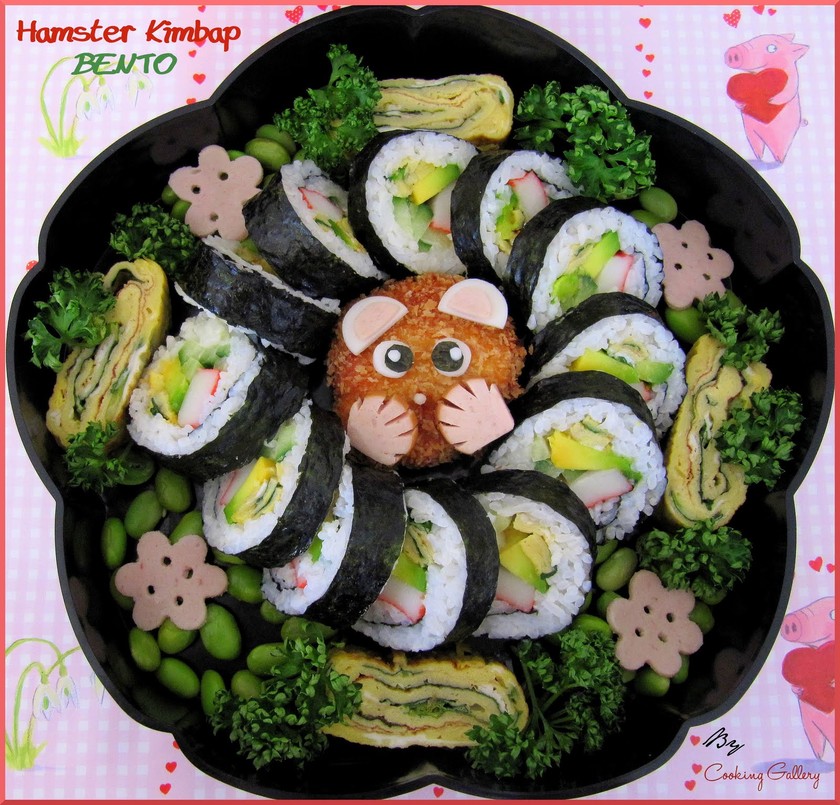 Món Kimbap đầy hấp dẫn 