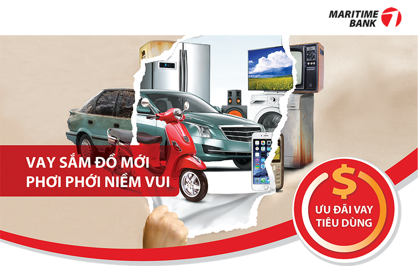 Nhiều quà tặng hấp dẫn đang chờ đón khách hàng của Maritime Bank