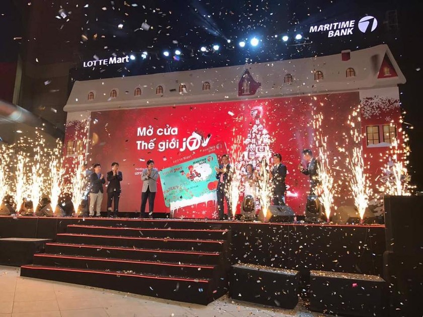 Chính thức ra mắt thẻ đồng thương hiệu LOTTE Mart – Maritime Bank