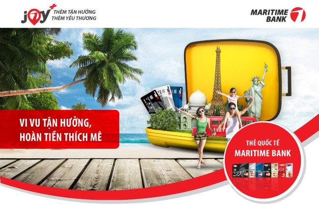 Ưu đãi đến 3 triệu đồng cho chủ thẻ Quốc tế Maritime Bank khi đi du lịch cùng Vietravel  ​