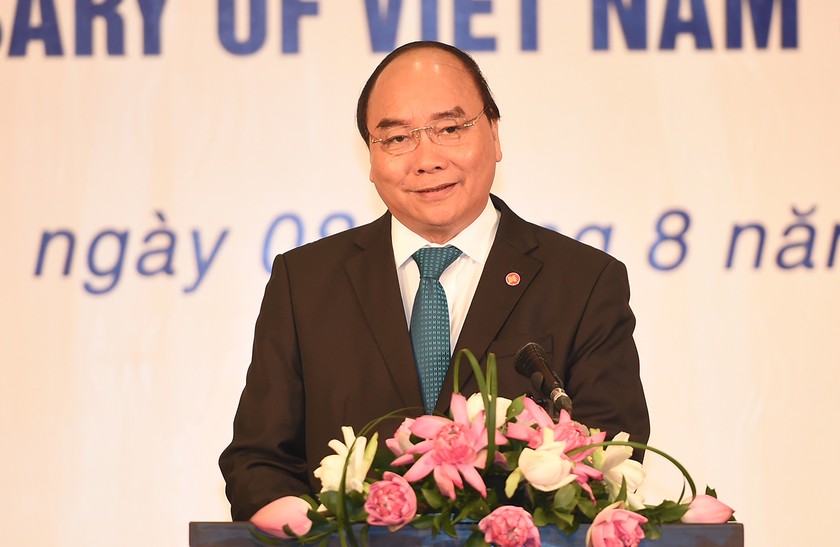 Thủ tướng Nguyễn Xuân Phúc phát biểu tại lễ kỷ niệm