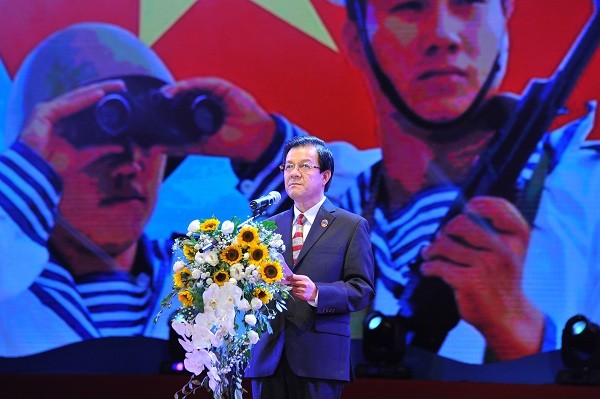Chương trình giao lưu nghệ thuật Biển đảo quê hương: Xúc động và sâu lắng Chương trình giao lưu nghệ thuật Biển đảo quê hương: Xúc động và sâu lắng