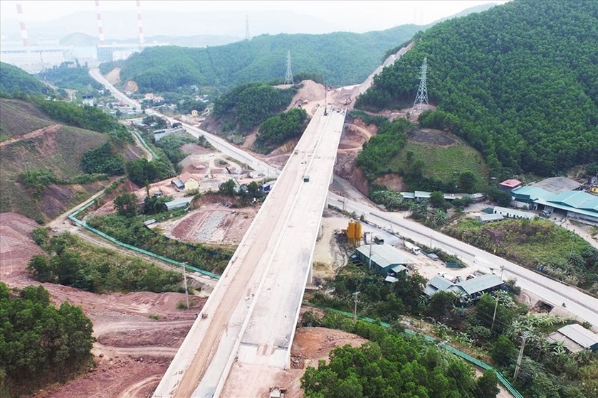 Cao tốc Hạ Long - Vân Đồn. Ảnh: P.V