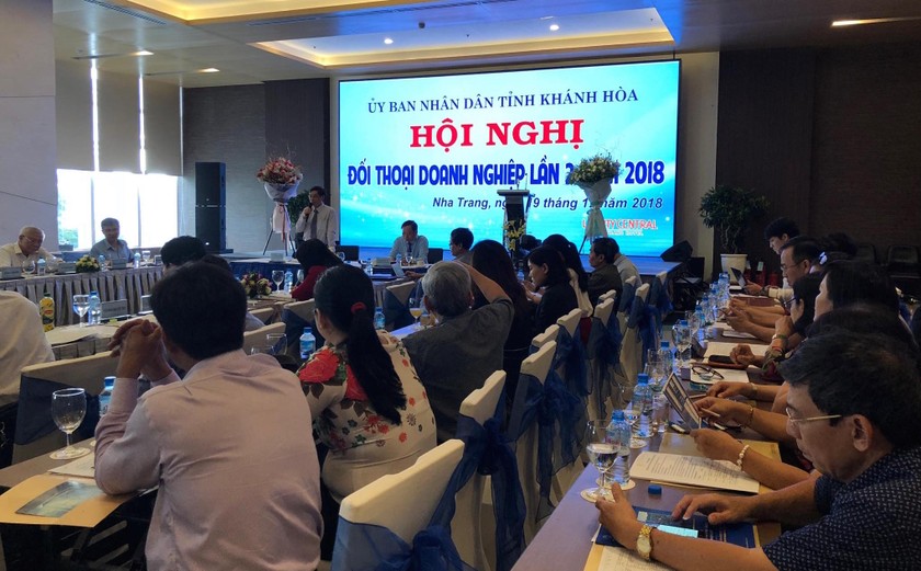 Hội nghị Chính quyền đối thoại với doanh nghiệp của tỉnh Khánh Hòa diễn ra chiều 19/12