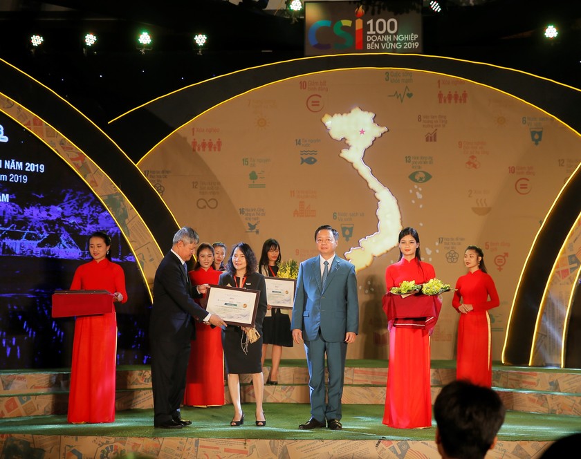 HEINEKEN Việt Nam được vinh danh Doanh nghiệp Phát triển bền vững 2019