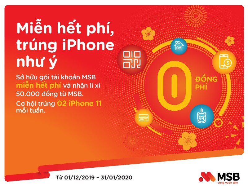 Giao dịch thảnh thơi, lên đời Iphone cùng MSB