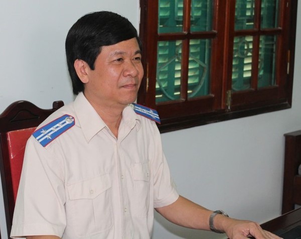 Ông Nguyễn Văn Cường, nguyên Cục trưởng Cục THADS tỉnh Hà Tĩnh.