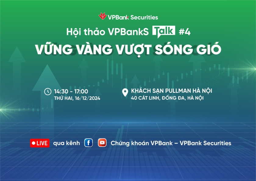 VPBankS Talk 04 với chủ đề 'Vững vàng vượt sóng gió' có gì đặc biệt?