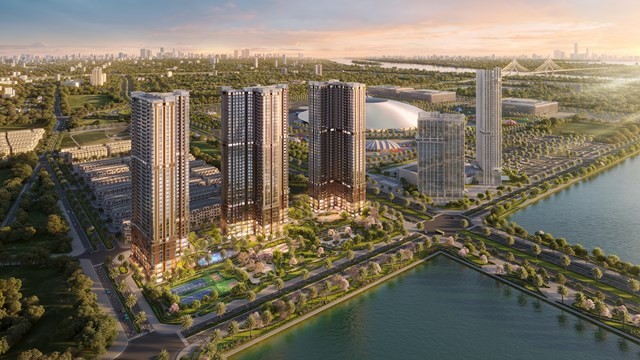 Phân khu The Cosmopolitan dự kiến ra mắt đầu năm 2025 sẽ đón sóng thị trường khi cầu Tứ Liên chuẩn bị khởi công