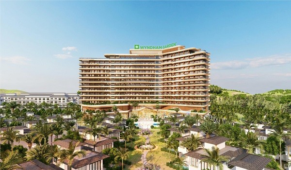 Ảnh phối cảnh Khách sạn Wyndham Garden Sonasea Vân Đồn.