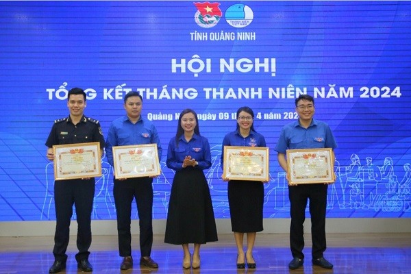 Nhiều tập thể, cá nhân có thành tích xuất sắc trong Tháng Thanh niên năm 2024 được tuyên dương, khen thưởng.