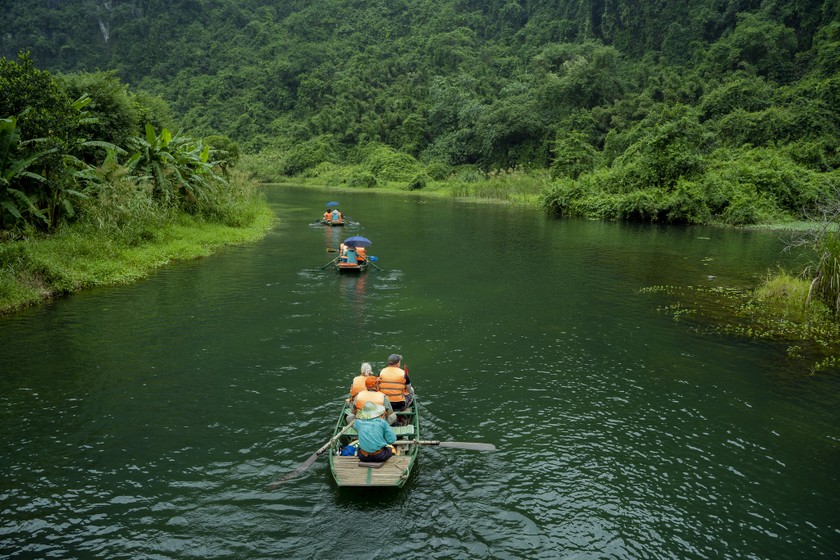 Khu du lịch Tràng An (Ảnh: Hoàng Việt) 