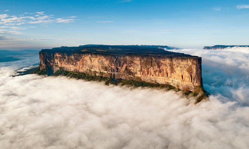 Núi Roraima ở Venezuela. 