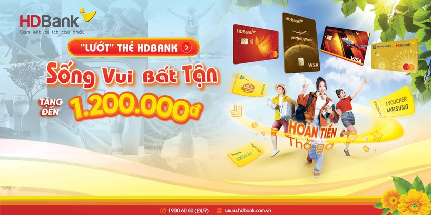 Hàng nghìn quà tặng độc đáo từ HDBank tại “Sóng Festival”.