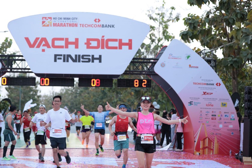 Giải Marathon Quốc tế Thành phố Hồ Chí Minh Techcombank năm 2022.