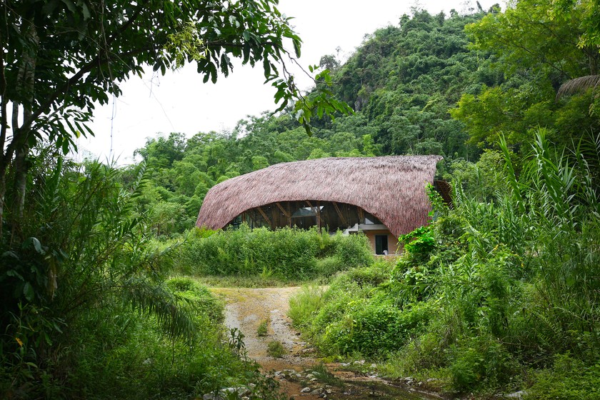 Nhà cộng đồng Chiềng Yên. (Ảnh: ArchDaily)