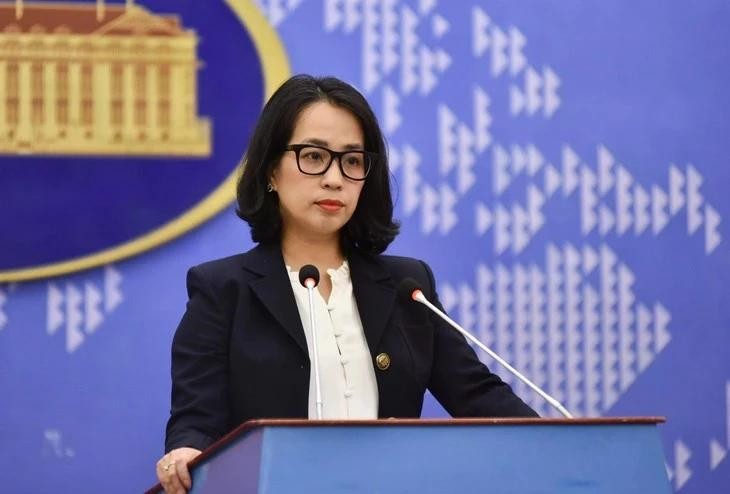 Người phát ngôn Bộ Ngoại giao Phạm Thu Hằng. (Ảnh: Bộ Ngoại giao) 